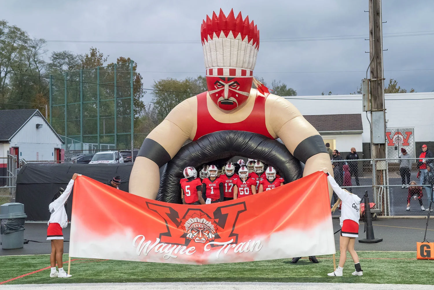 Wayne Football prior to being announced