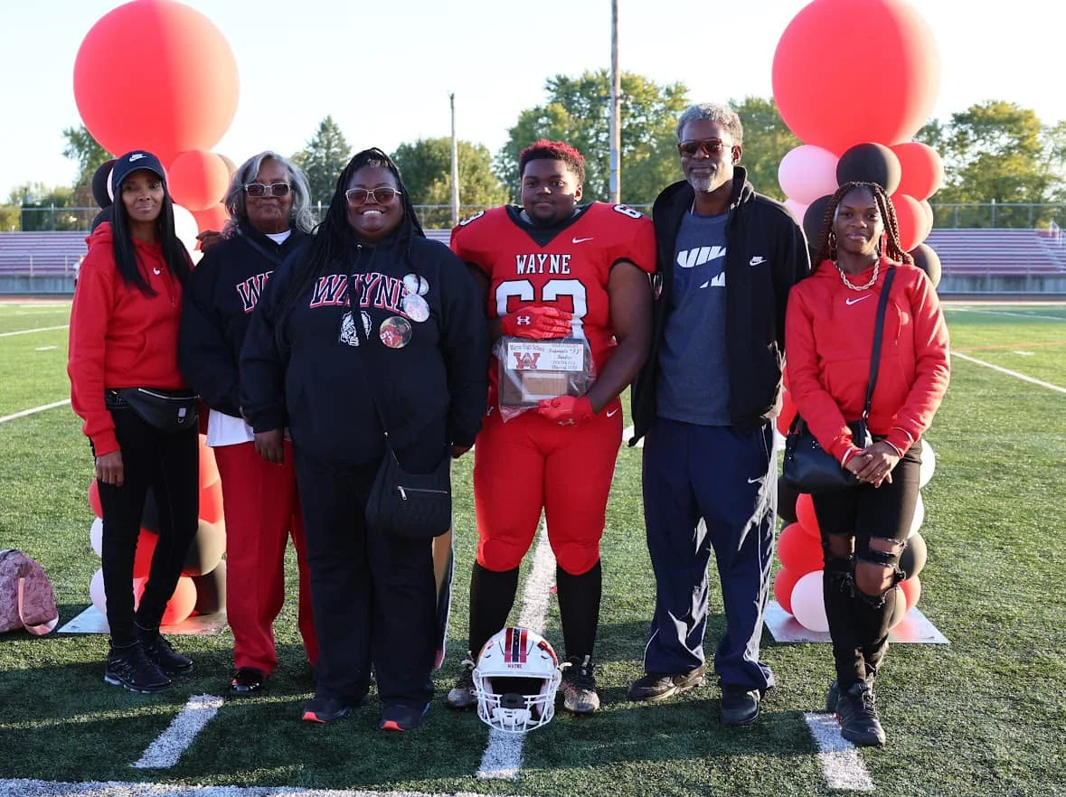 Wayne Warrior Tramale Forbes and Family