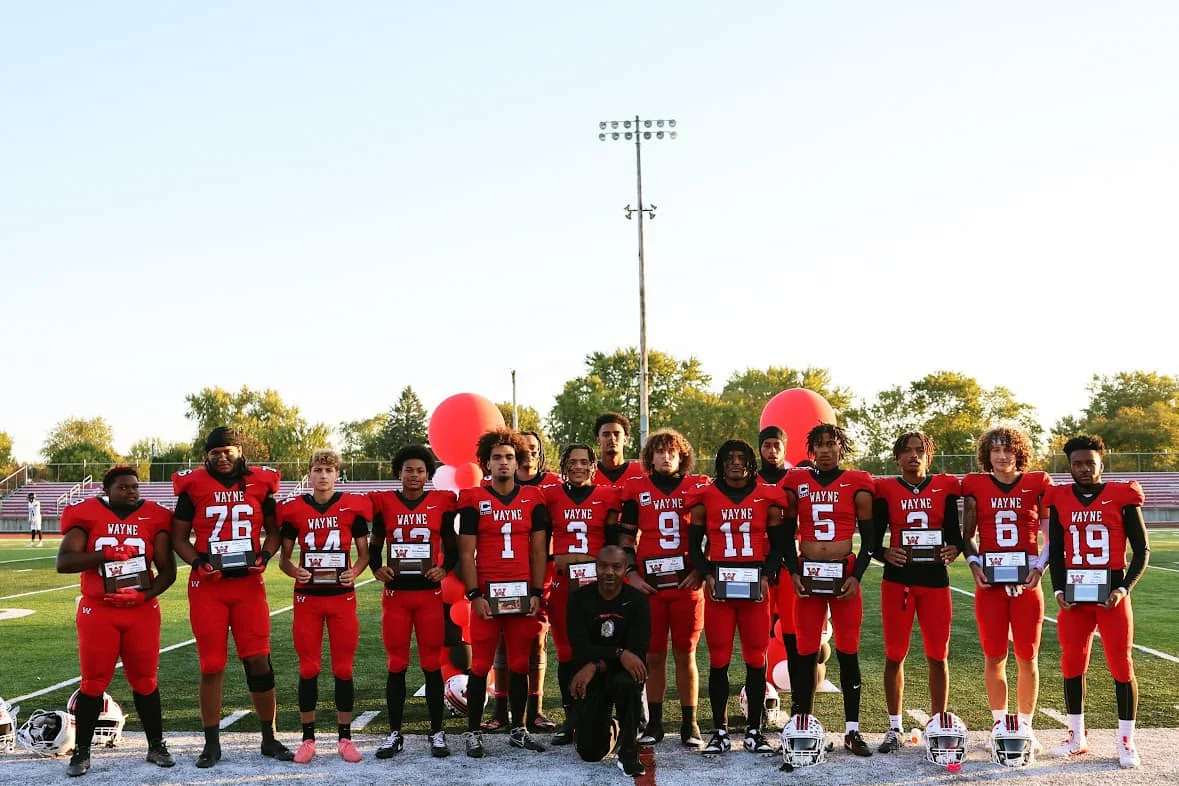 Wayne Warriors Seniors and Coach Mukes