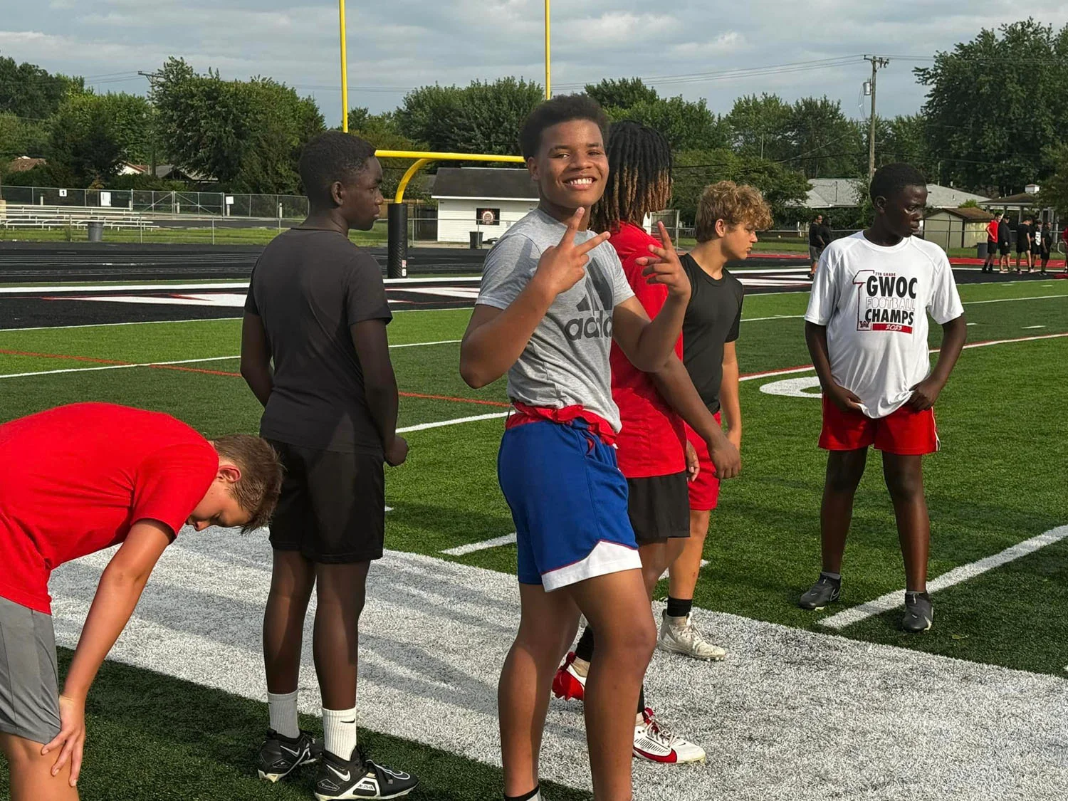 Big smile at Summer camp