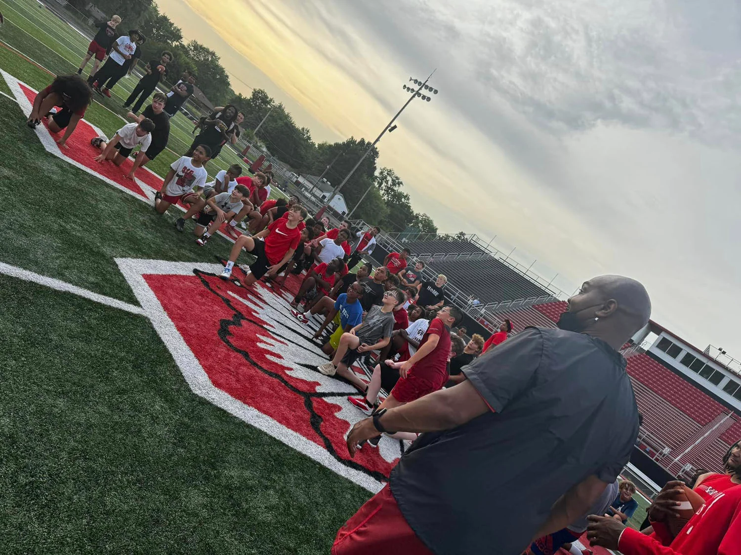 All smiles at summer camp