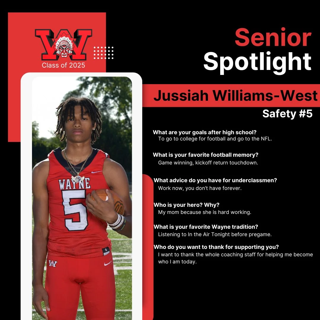 Wayne Warriors Jussiah Williams-West Senior